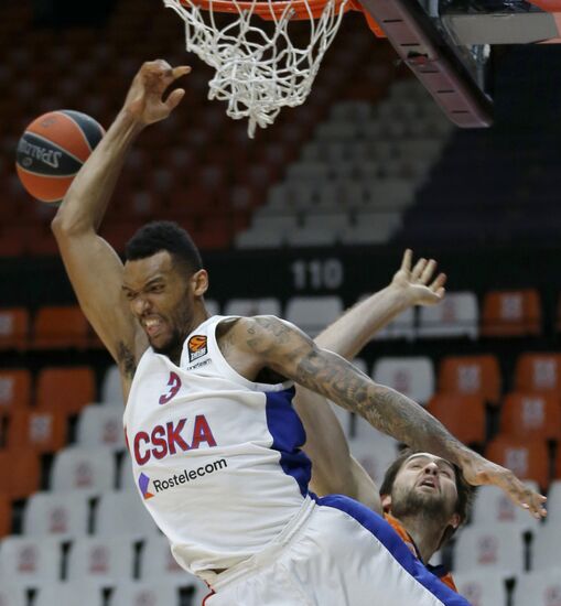 Spain Basketball Euroleague Valencia - CSKA