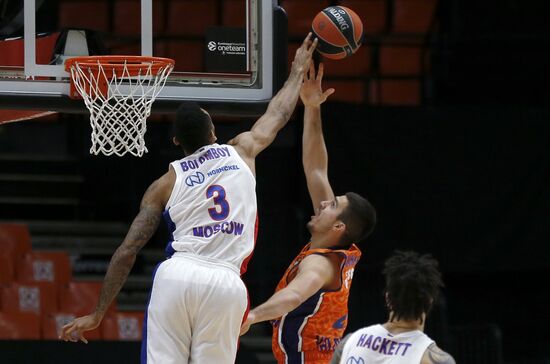 Spain Basketball Euroleague Valencia - CSKA