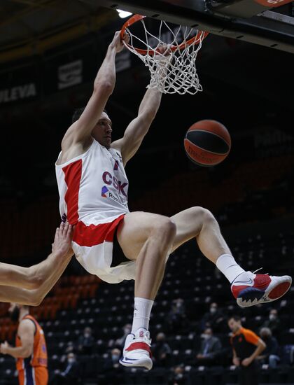 Spain Basketball Euroleague Valencia - CSKA