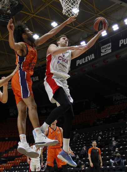 Spain Basketball Euroleague Valencia - CSKA