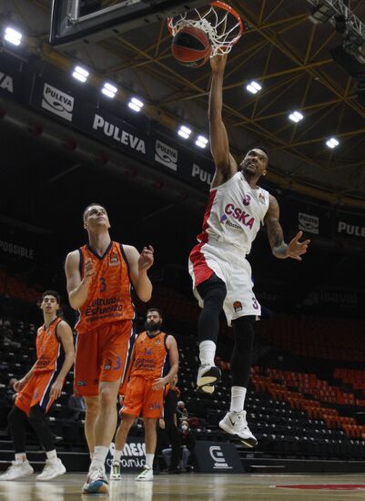 Spain Basketball Euroleague Valencia - CSKA