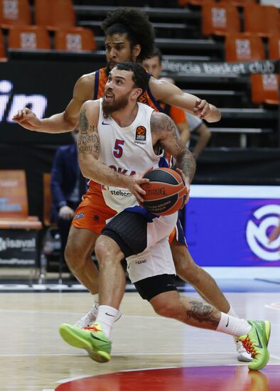 Spain Basketball Euroleague Valencia - CSKA