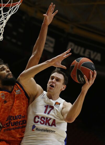 Spain Basketball Euroleague Valencia - CSKA