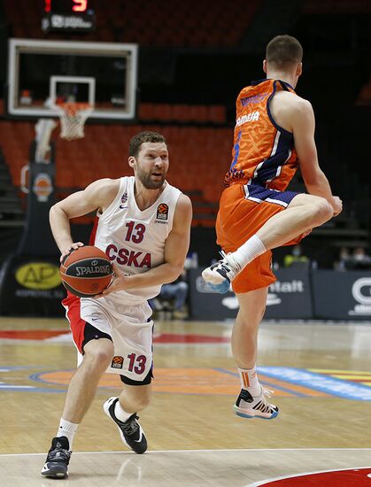 Spain Basketball Euroleague Valencia - CSKA