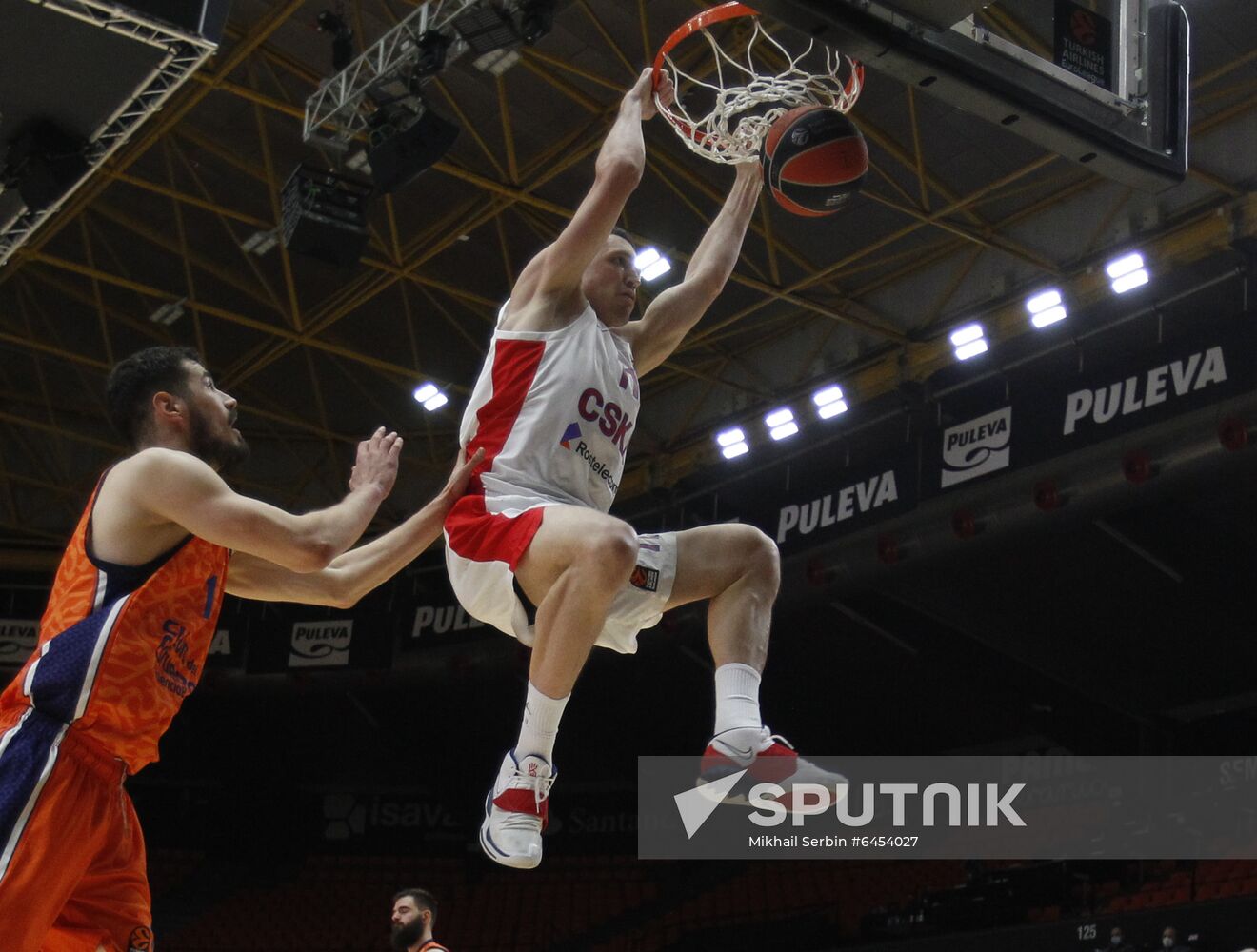 Spain Basketball Euroleague Valencia - CSKA