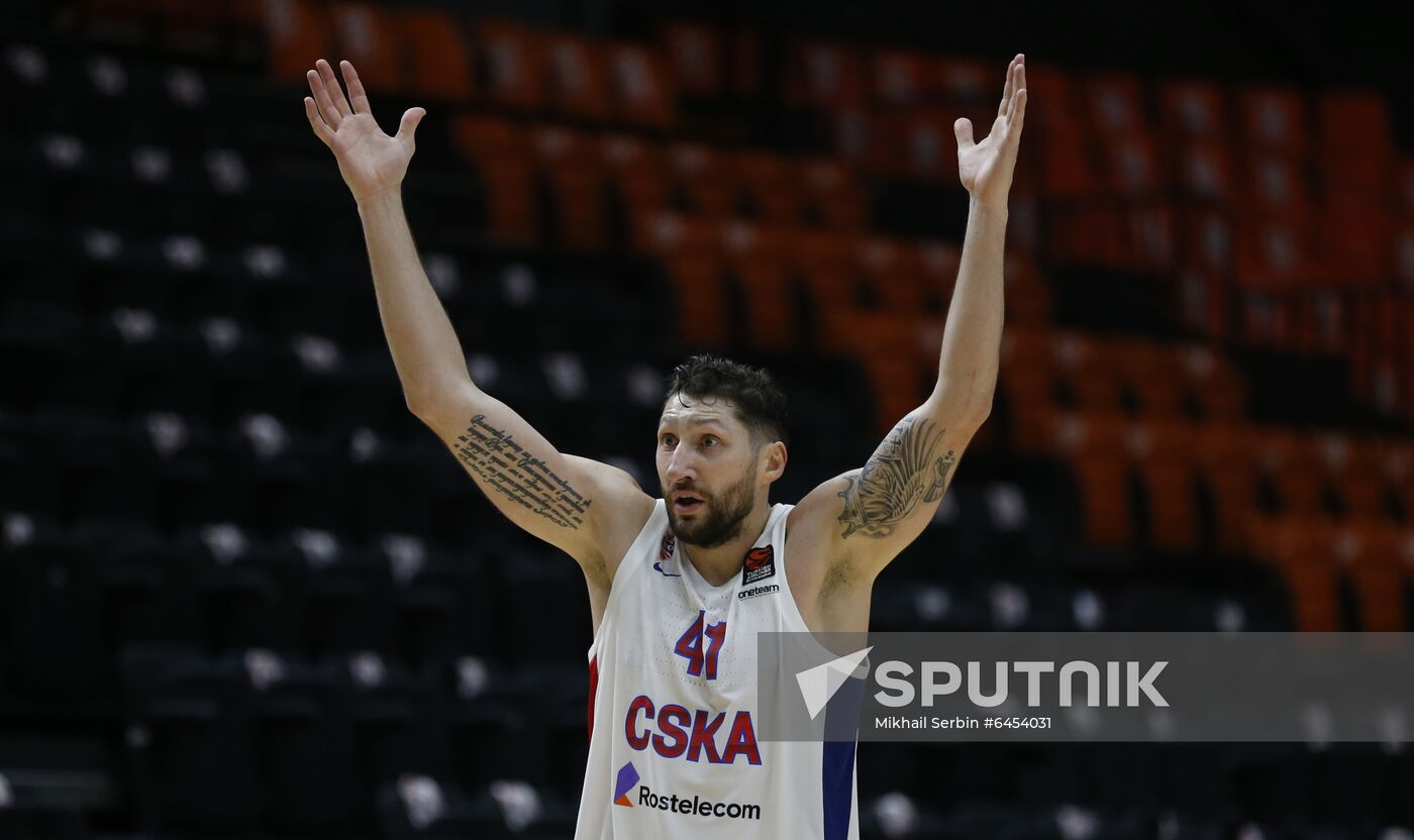 Spain Basketball Euroleague Valencia - CSKA