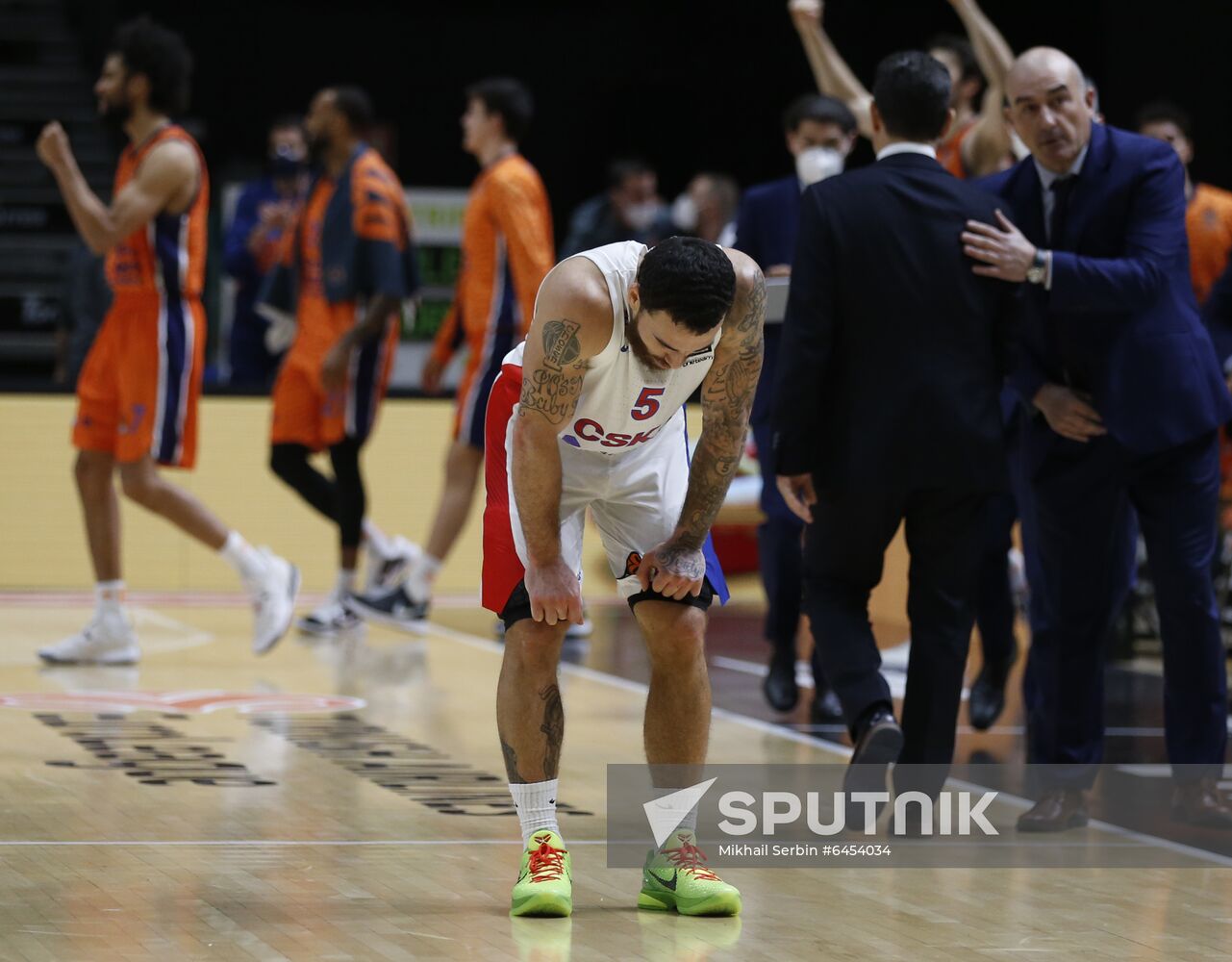 Spain Basketball Euroleague Valencia - CSKA