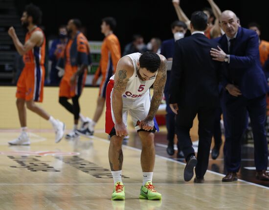 Spain Basketball Euroleague Valencia - CSKA