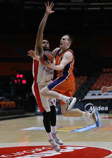 Spain Basketball Euroleague Valencia - CSKA