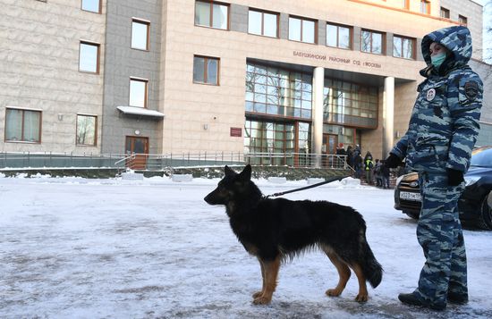 Russia Navalny Court