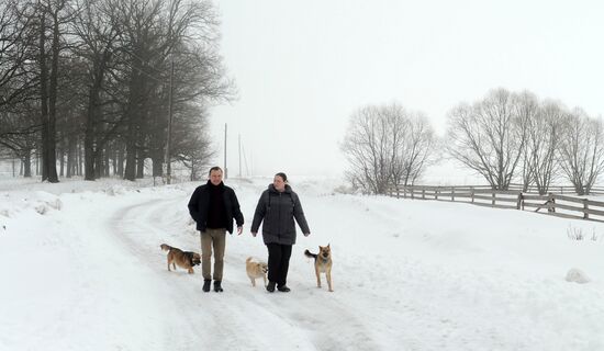 Goat farm in Tambov Region