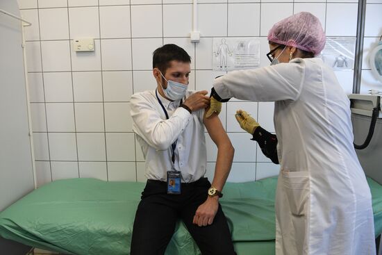 Russia Coronavirus Vaccination