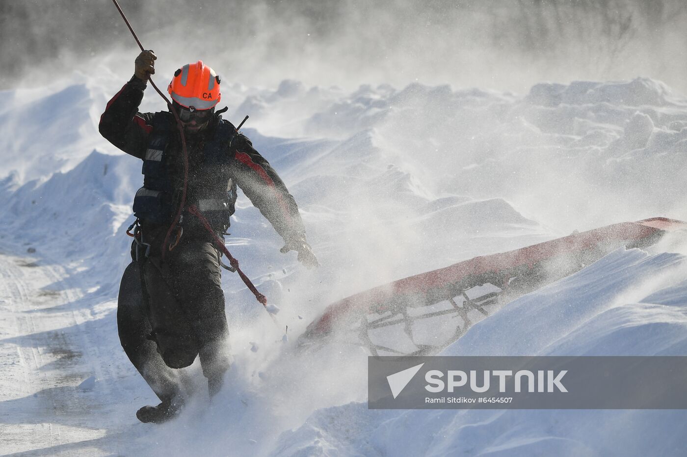 Russia Air Rescue Drills
