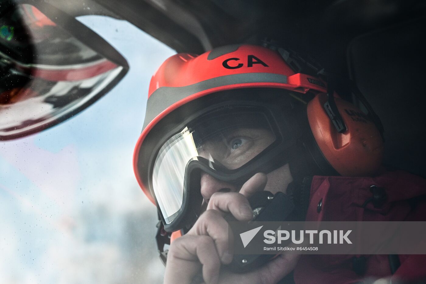 Russia Air Rescue Drills