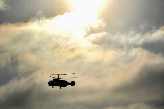 Russia Air Rescue Drills