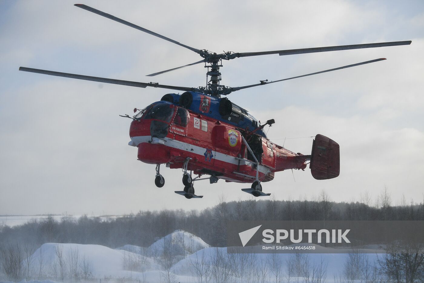 Russia Air Rescue Drills