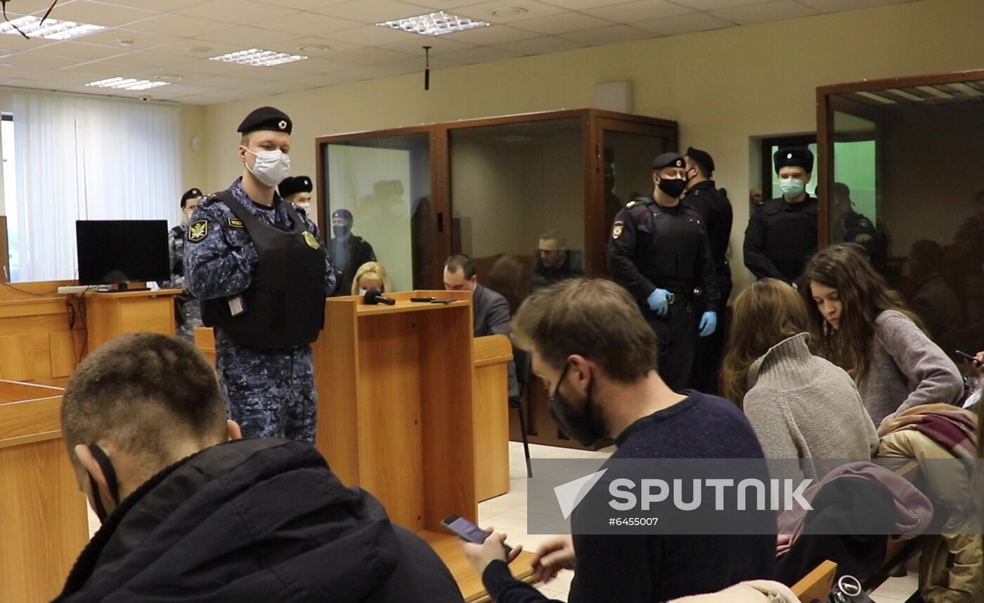 Russia Navalny Court