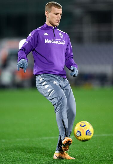 Italy Soccer Fiorentina - Inter Kokorin Debut