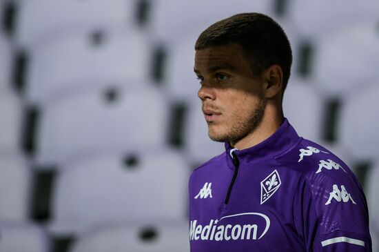 Italy Soccer Fiorentina - Inter Kokorin Debut