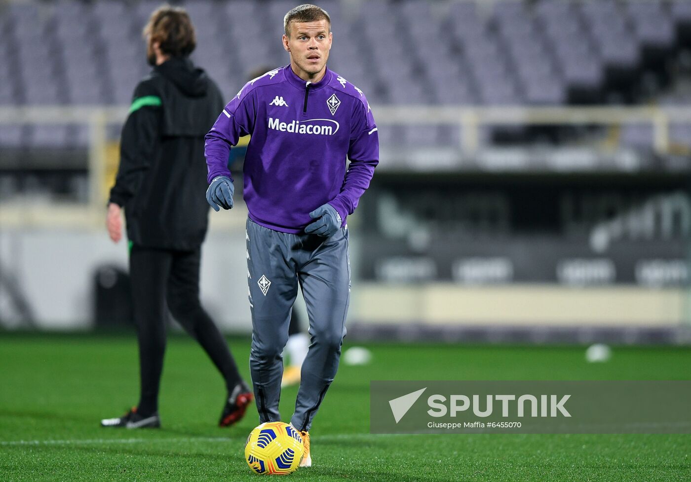 Italy Soccer Fiorentina - Inter Kokorin Debut