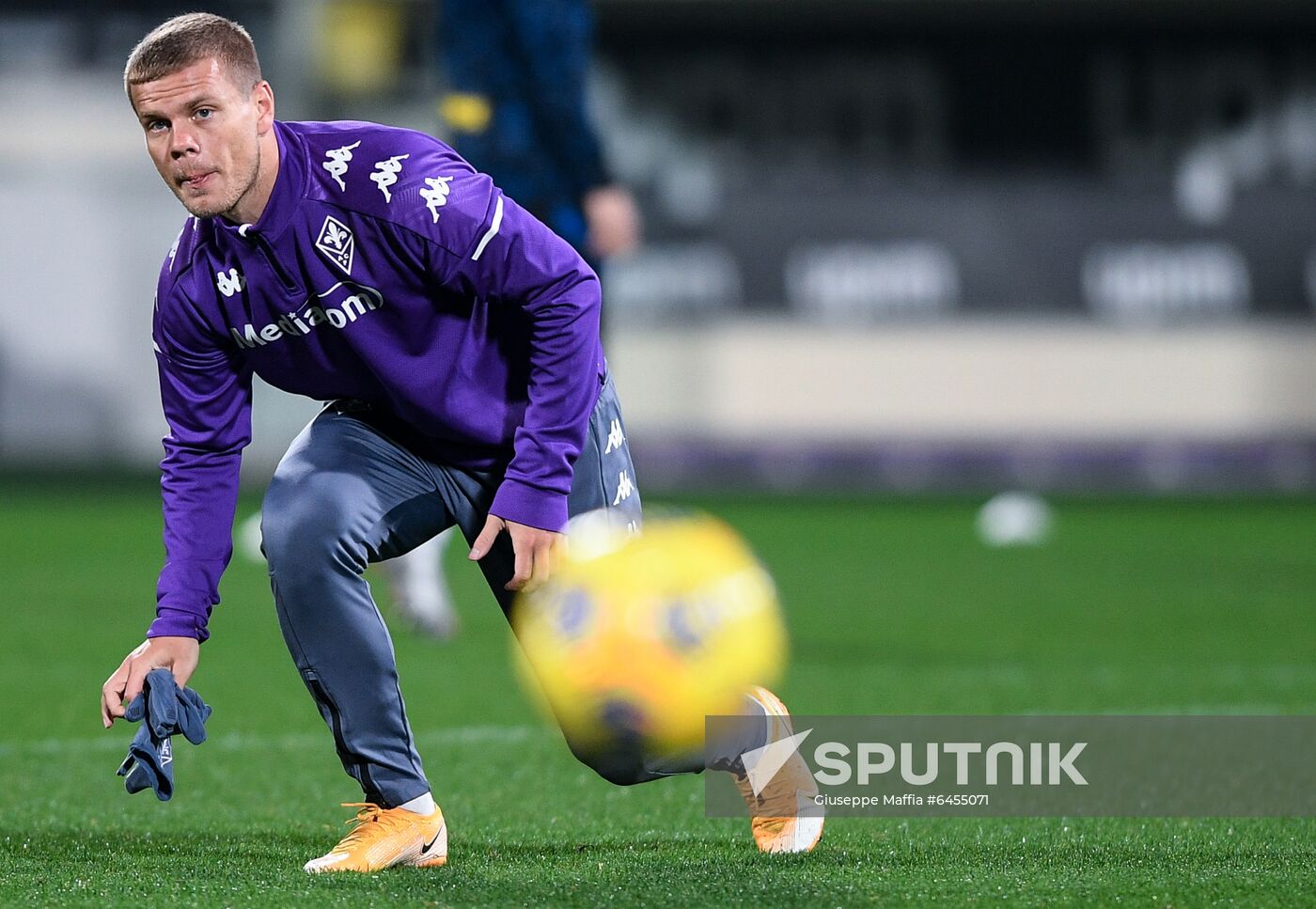 Italy Soccer Fiorentina - Inter Kokorin Debut