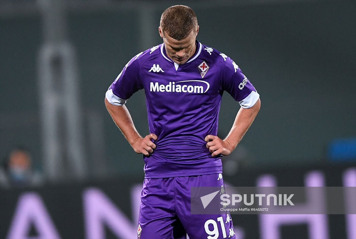 Italy Soccer Fiorentina - Inter Kokorin Debut