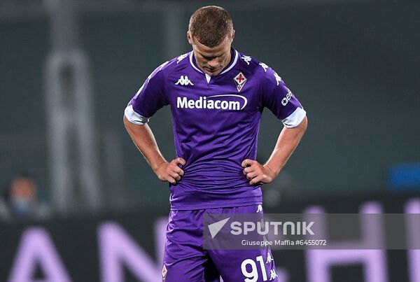 Italy Soccer Fiorentina - Inter Kokorin Debut