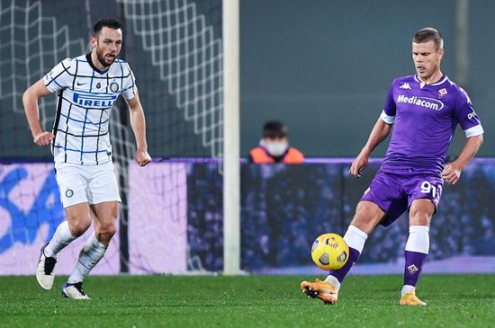 Italy Soccer Fiorentina - Inter Kokorin Debut