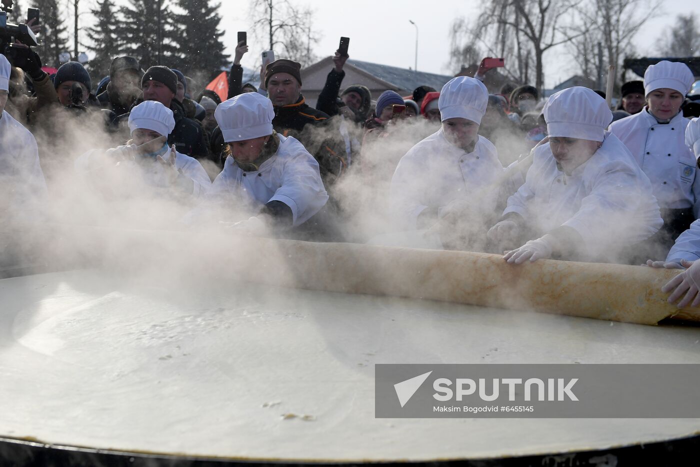 Russia Pancake Record