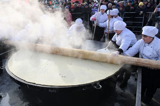 Russia Pancake Record
