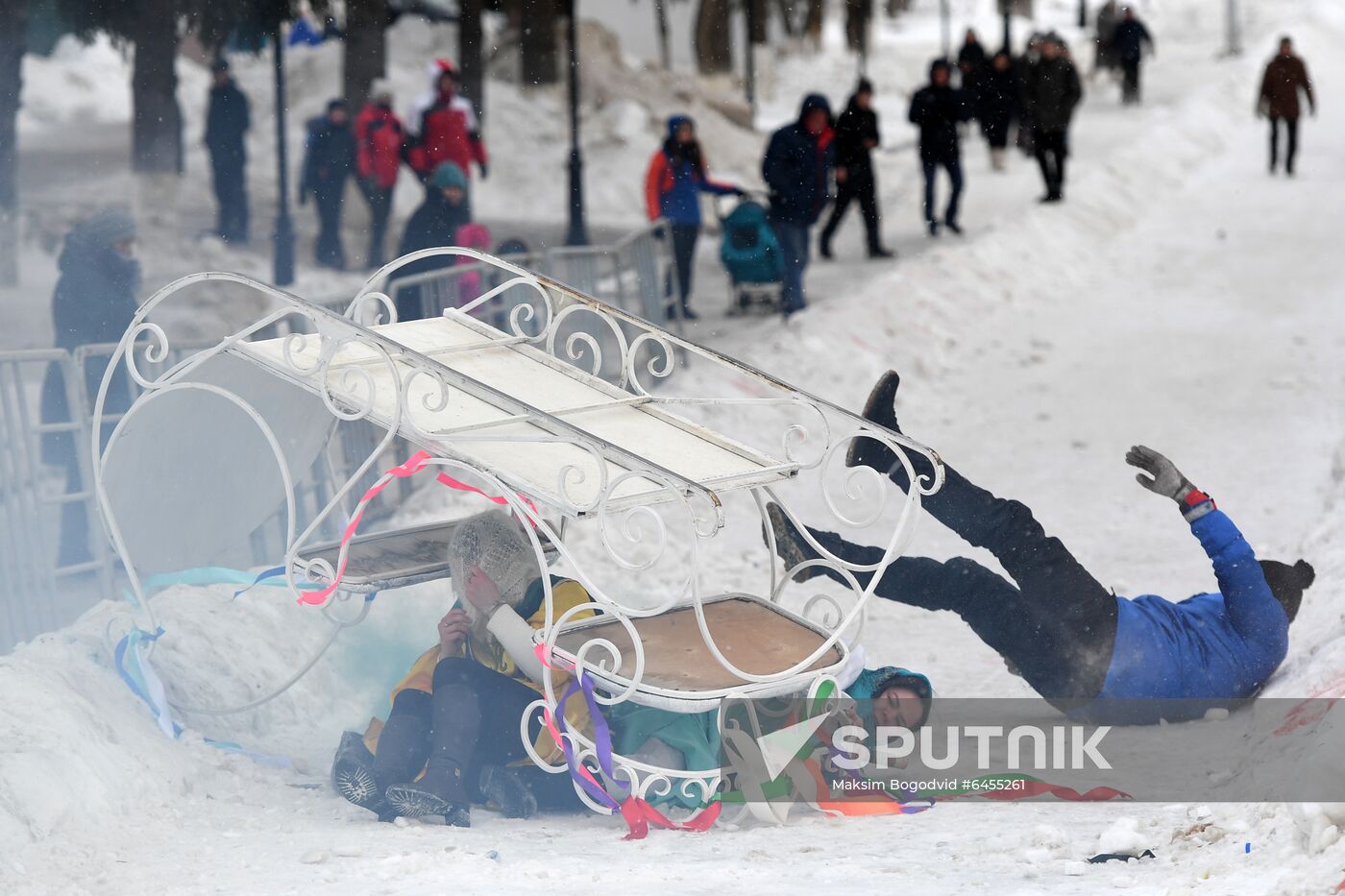 Russia Sunnyfest Sledge Art Festival