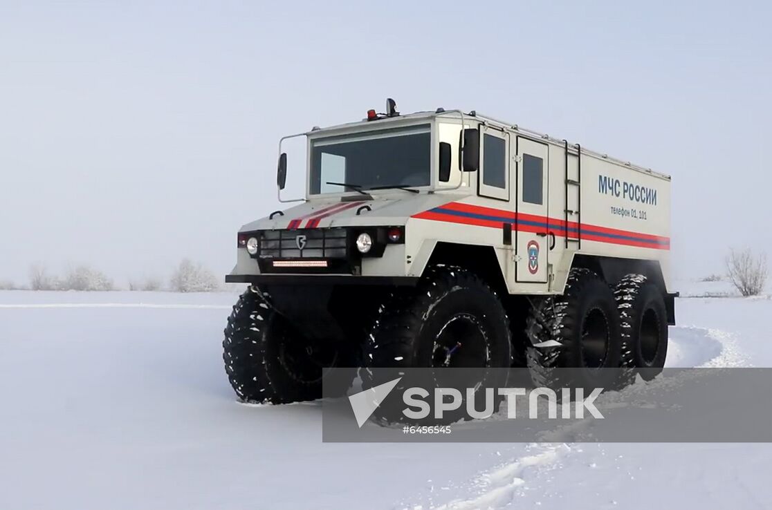 Russia Burlak Arctic Vehicle