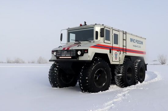 Russia Burlak Arctic Vehicle