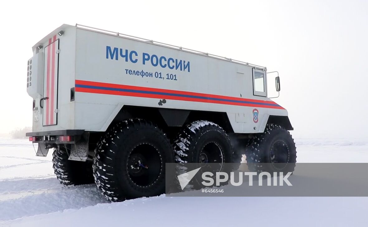 Russia Burlak Arctic Vehicle