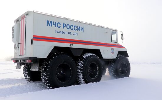 Russia Burlak Arctic Vehicle