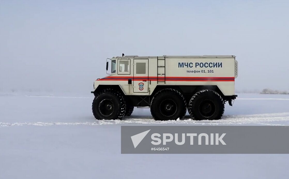Russia Burlak Arctic Vehicle