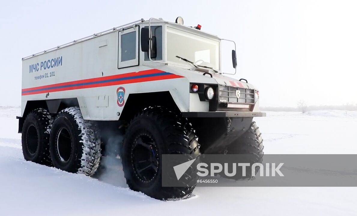 Russia Burlak Arctic Vehicle