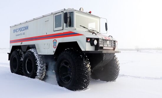 Russia Burlak Arctic Vehicle