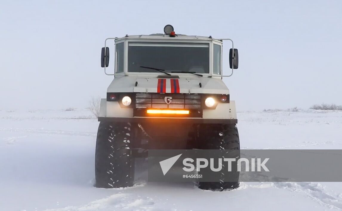Russia Burlak Arctic Vehicle