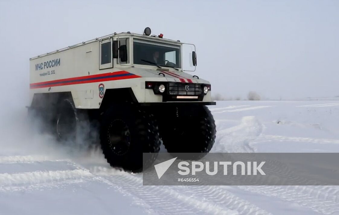 Russia Burlak Arctic Vehicle