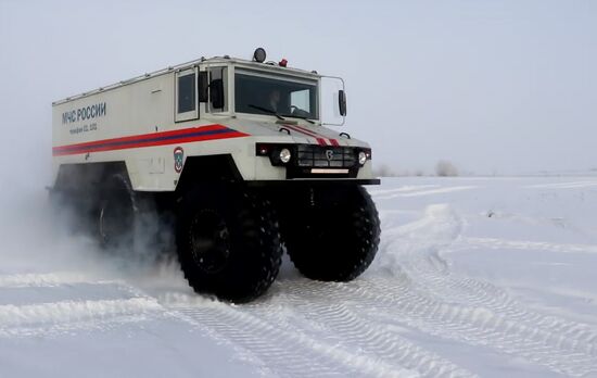 Russia Burlak Arctic Vehicle