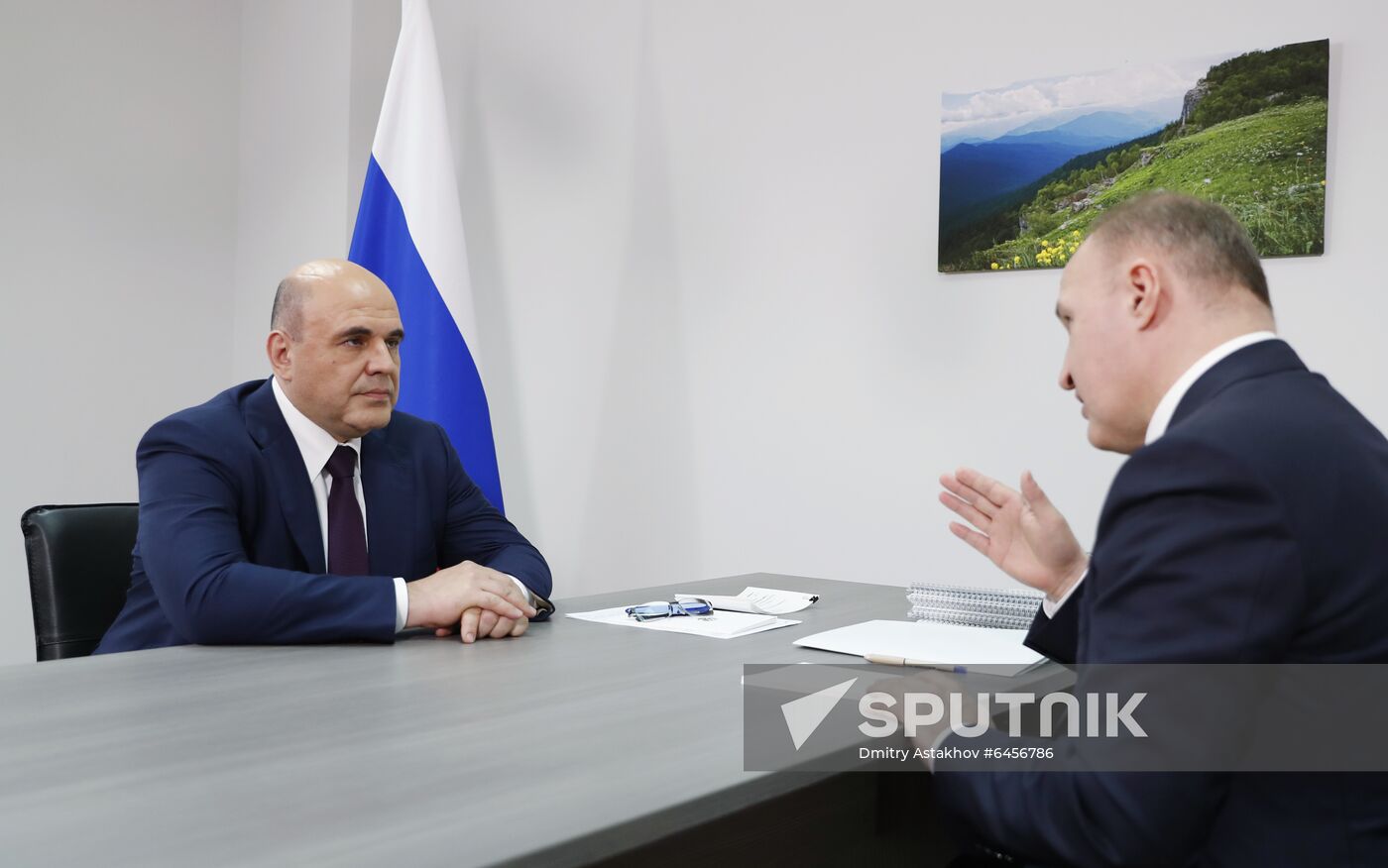 Russia Mishustin Southern Federal District