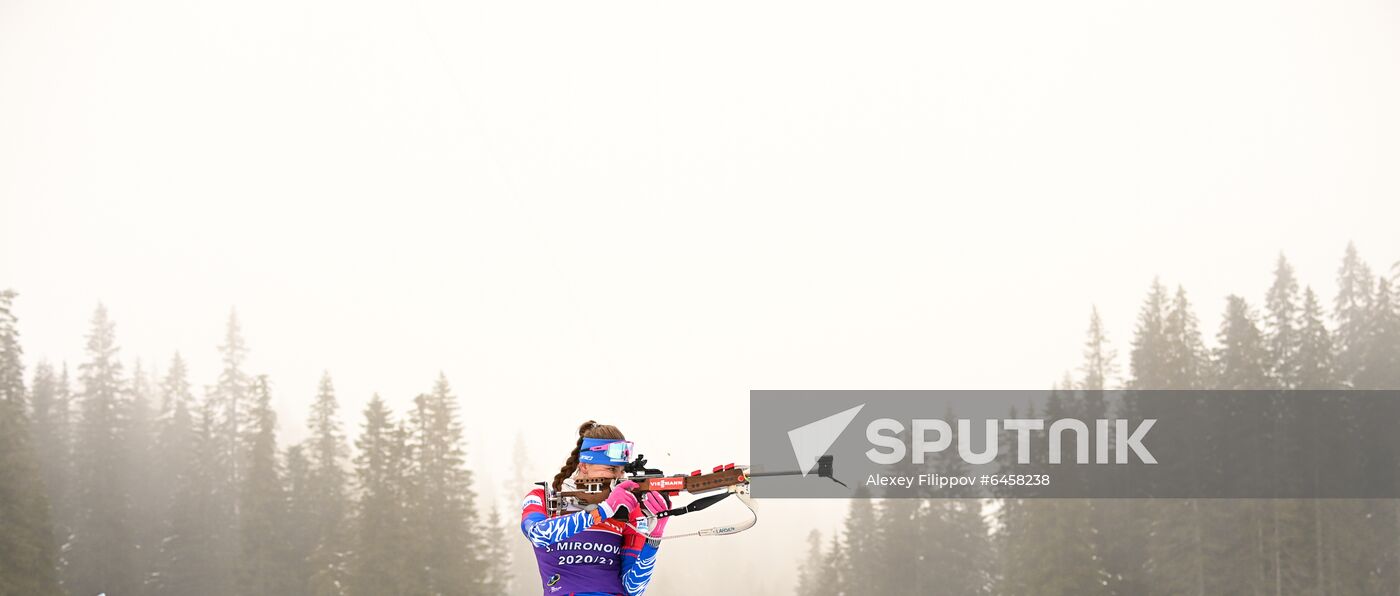 Slovenia Biathlon Worlds Training