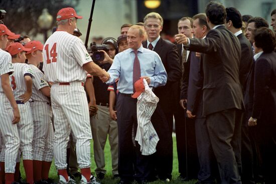 President of Russia Vladimir Putin visits US