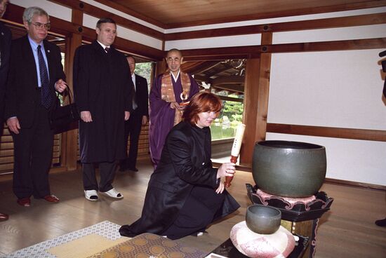 Russian PM Kasyanov's official visit to Japan