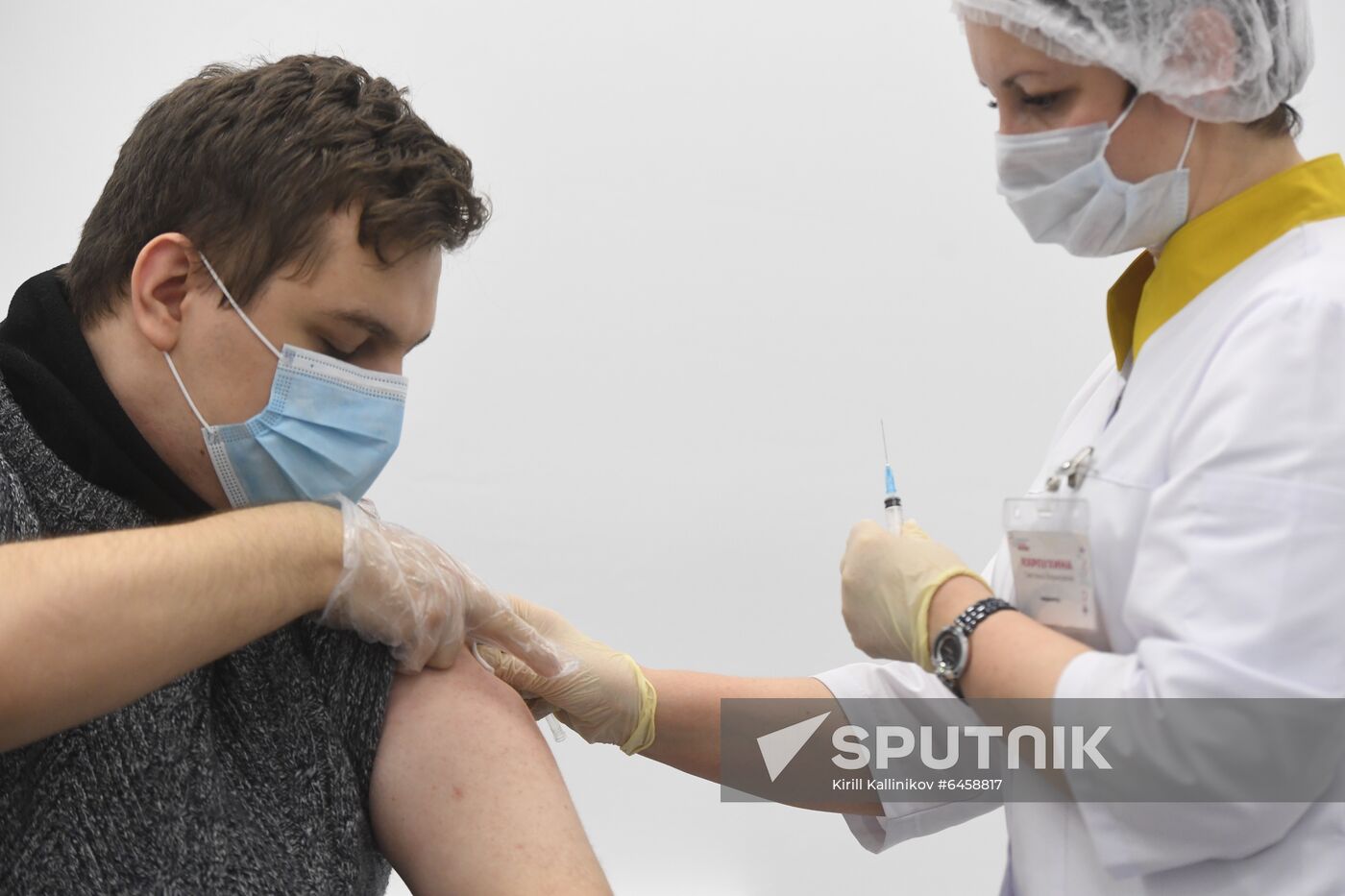 Russia Coronavirus Vaccination