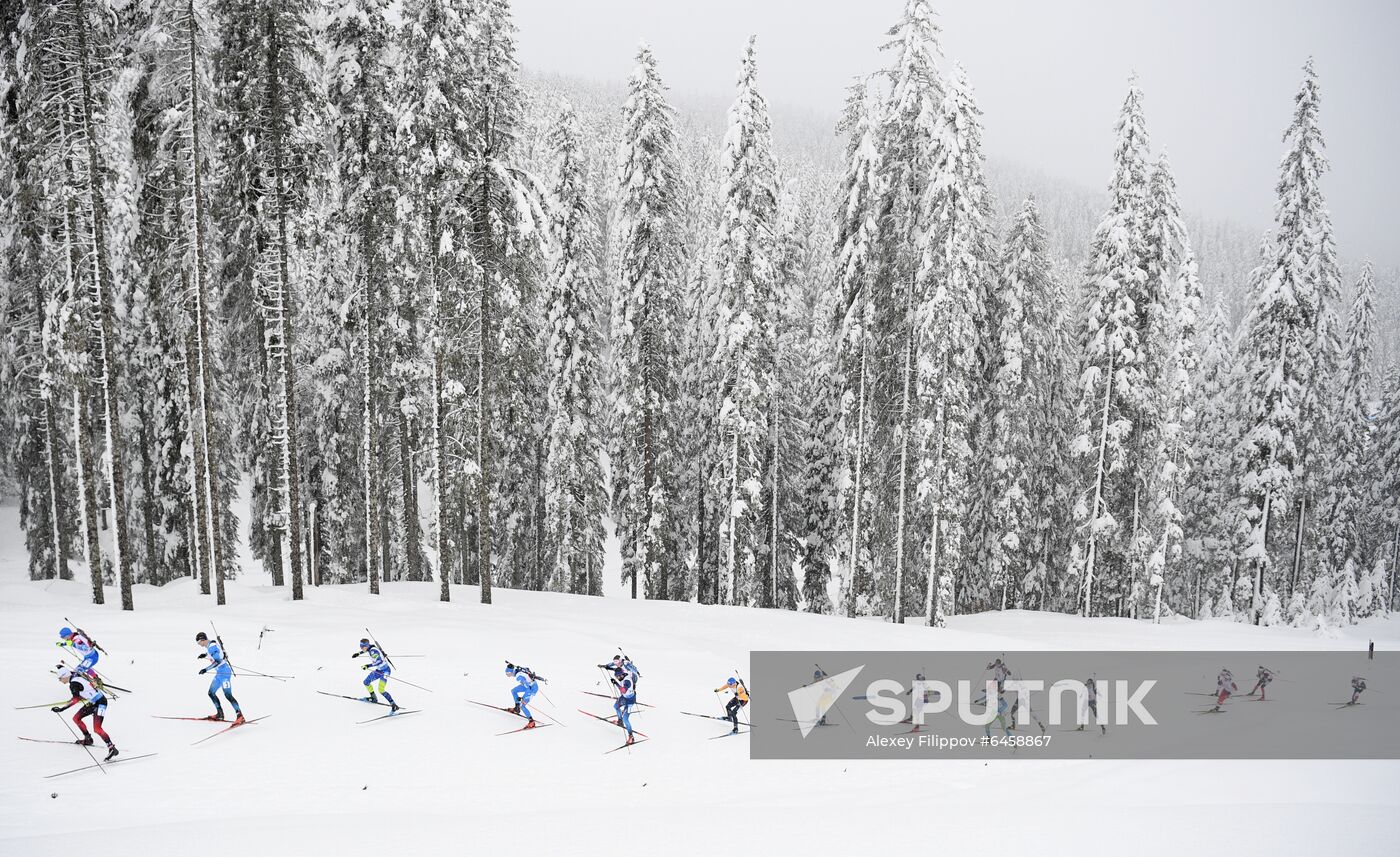 Slovenia Biathlon Worlds Mixed Relay