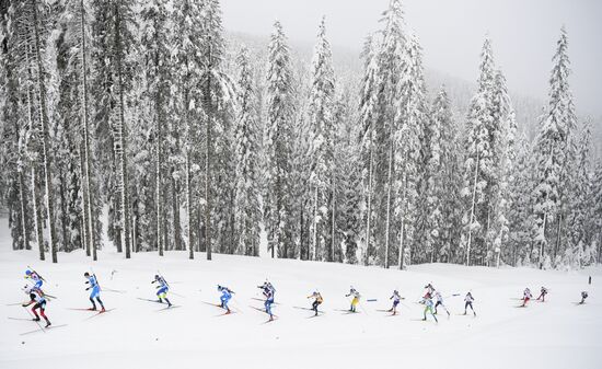 Slovenia Biathlon Worlds Mixed Relay