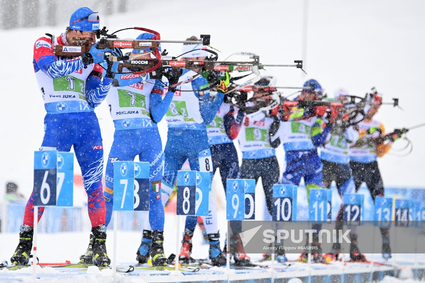 Slovenia Biathlon Worlds Mixed Relay