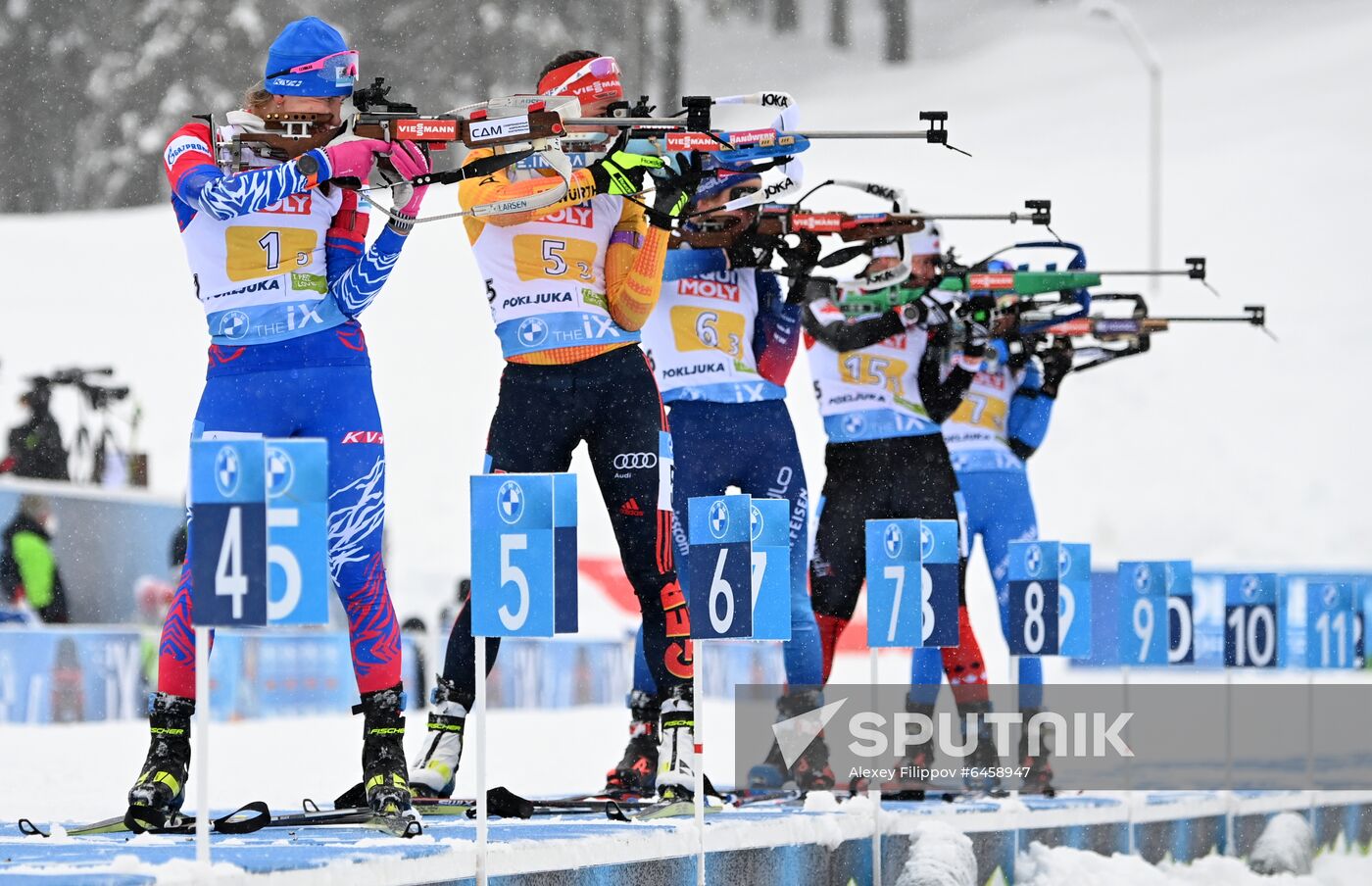 Slovenia Biathlon Worlds Mixed Relay